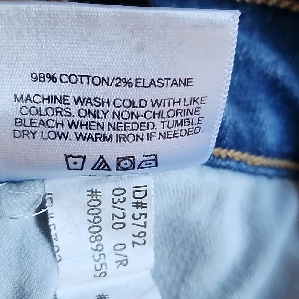 Express Mom Jean Super High Rise Button Fly Size 0 Reg - Picture 13 of 13